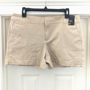 NWT New York & Company Hampton 4" Twill Shorts